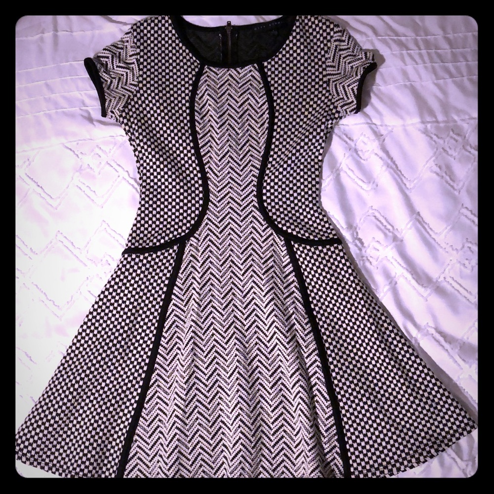 Black and white Dress